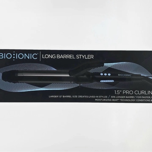Bio Ionic Black Curling Iron - Picture 2 of 3